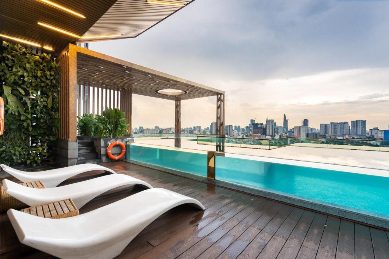 Luxury D1Mension In District 1 Freepoolsaunagym Хошимин Экстерьер фото